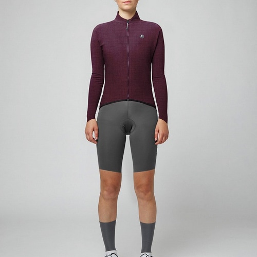 PISSEI ( sZC ) W[W PRIMAPELLE WOMEN WINTER LONG SLEEVE JERSEY ( v}y E[} EC^[ OX[u W[W ) W bh ( BORDEAUX /MELANGE ) S fB[X