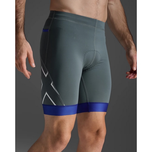2XU ( ツータイムズユー ) トライスーツ CORE TRI 8INCH SHORT ( コア トライ 8インチ ショーツ ) アズーレブルー/ミッドナイト L