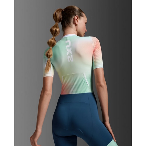 2XU ( �c�[�^�C���Y���[ ) �g���C�X�[�c AERO HEX SLEEVED TRISUIT ( �G�A�� �w�b�N�X �X���[�u �g���C�X�[�c ) JLM/MAJ M ���f�B�[�X