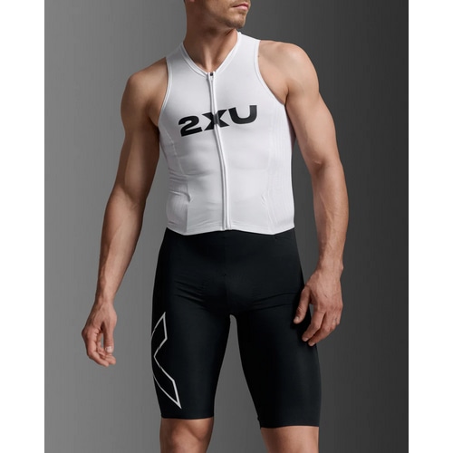 2XU ( �c�[�^�C���Y���[ ) �g���C�X�[�c LIGHT SPEED REACT TRISUIT ( ���C�g �X�s�[�h ���A�N�g �g���C�X�[�c ) BLK/WHT S