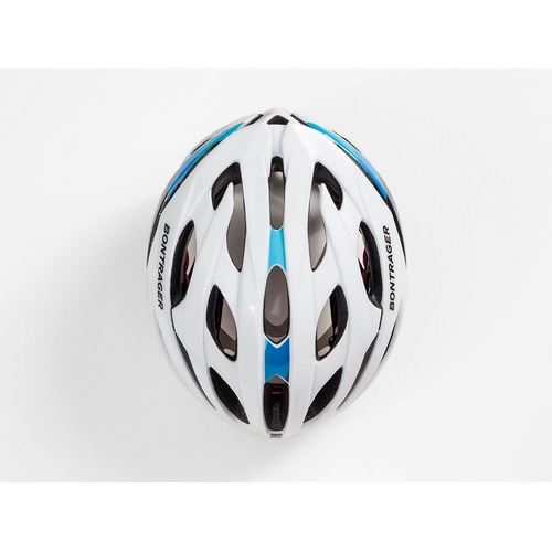 BONTRAGER ( ボントレガー ) スポーツヘルメット STARVOS M CPSC ( スターボス ミップス CPSC ) ホワイト /  ブルー M ( 54-60cm )