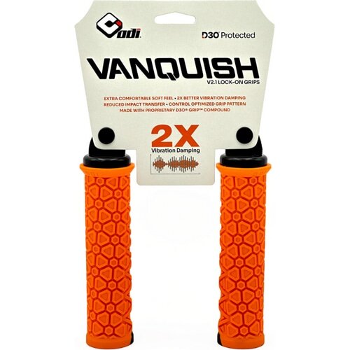 ODI ( I[fB[AC ) Obv VANQUISH V2.1 LOCK-ON GRIPS ( oLbV V2.1 bNI Obv ) IW