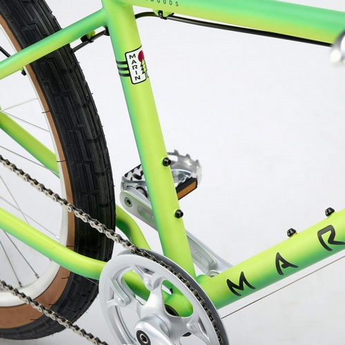 MARIN ( �}���� ) �N���X�o�C�N MUIRWOODS 26 ( �~���E�b�Y 26 ) 40���N�L�O���f�� �}�b�g �O���[��/�C�G���[ L/19 (�g���ڈ�185cm�O��)