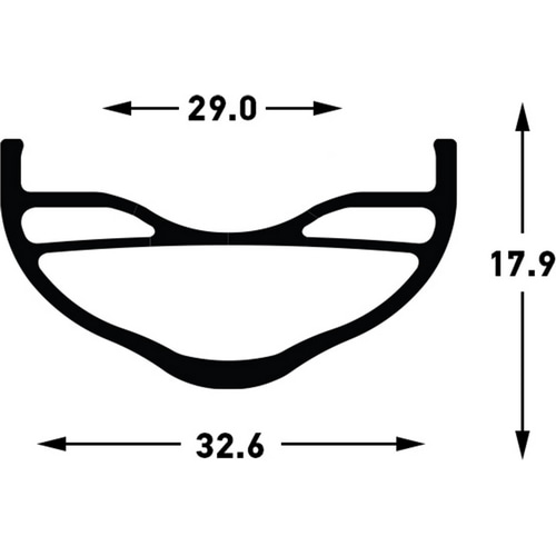 STANS ( スタンズ ) リム FLOW EX3 ( フロー EX3 ) ブラック 27.5/32H ( 584 )