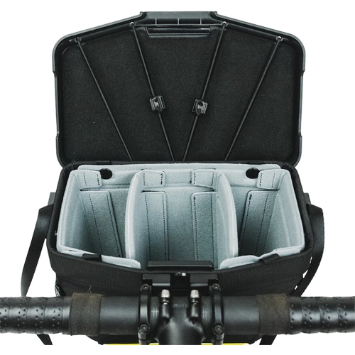 ROUTE WERKS ( ルートワークス ) フロントバッグ/ハンドルバッグ THE BIG HANDLEBAR BAG ( ビッグ ハンドルバーバッグ ) ブラック