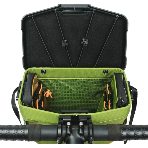 ROUTE WERKS ( ルートワークス ) フロントバッグ/ハンドルバッグ THE BIG HANDLEBAR BAG ( ビッグ ハンドルバーバッグ ) オリーブ