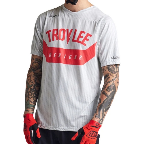 TROY LEE DESIGNS ( トロイリー デザインズ ) 半袖ジャージ SKYLINE AIR SS JERSEY ( スカイライン エアー ショートスリーブジャージ ) エアーコア セメント S