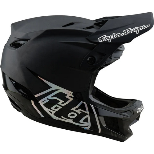 TROY LEE DESIGNS ( �g���C���[ �f�U�C���Y ) �t���t�F�C�X�w�����b�g D4 CARBON HELMET ( D4 �J�[�{�� �w�����b�g ) �X�e���X�u���b�N XL ( 60-61cm )