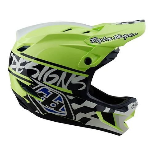 TROY LEE DESIGNS ( �g���C���[ �f�U�C���Y ) �t���t�F�C�X�w�����b�g D4 POLYACRYLITE MIPS ( D4 �|���A�N�����C�g �~�b�v�X ) �t�B�t�e�B�[50 �l�C�r�[/�O���[�C�G���[ M ( 57-58cm )