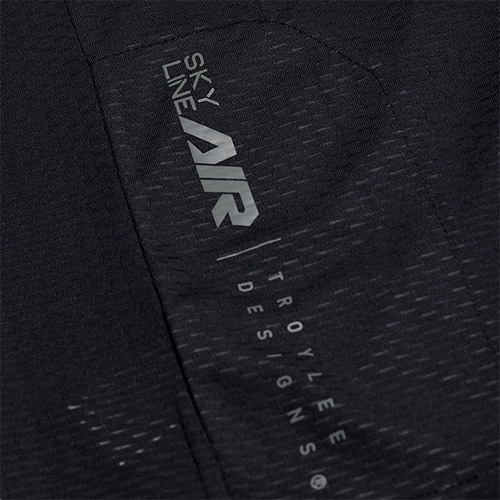 TROY LEE DESIGNS ( トロイリー デザインズ ) DHジャージ SKYLINE AIR LS JERSEY ( スカイライン エアー ロングスリーブジャージ ) モノ ブラック S