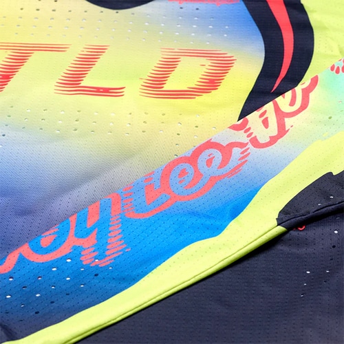 TROY LEE DESIGNS ( トロイリー デザインズ ) DHジャージ SPRINT ULTRA JERSEY ( スプリント ウルトラ ジャージ ) ドリップ グローイエロー M