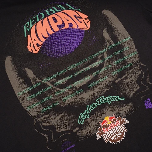 TROY LEE DESIGNS ( トロイリー デザインズ ) Tシャツ・カジュアルウェア SHORTSLEEVE TEE Troy Lee Designs X Red Bull Rampage インテグレイティックコール M