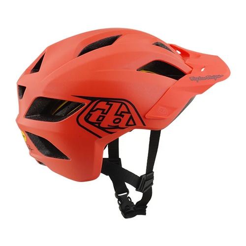 TROY LEE DESIGNS ( トロイリー デザインズ ) スポーツヘルメット YOUTH FLOWLINE MIPS ( ユースフローライン ミップス ) ポイントコーラル/チョーク Y ( ワンサイズ )