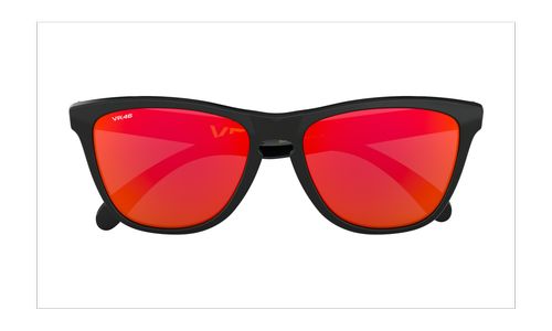 OAKLEY ( I[N[ ) TOX FROGSKINS ( tbOXL ) Polished Black / Prizm Ruby