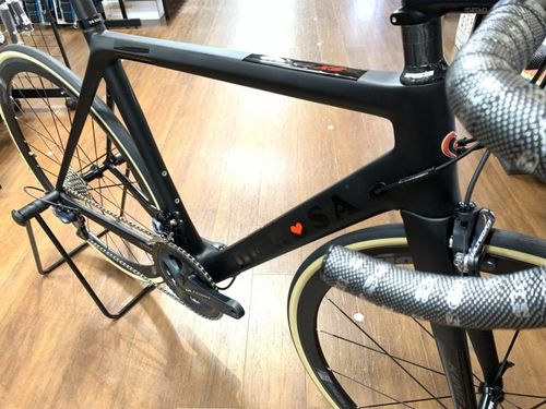 DE ROSA ( デローザ ) ロードバイク ワイズロード 京都 受取 限定 オリジナル 完成車 KING XS ( キング XS ) R8000　 マット ブラック　53