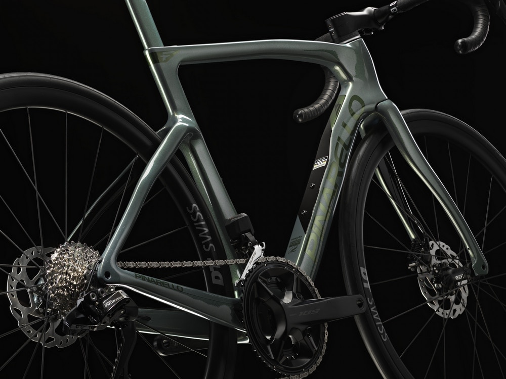PINARELLO ( ピナレロ ) ロードバイク F5 (105 R7170系 Di2 12s/ FULCRUM R800) J230 エメラルド シフト 43 (身長目安155cm前後)
