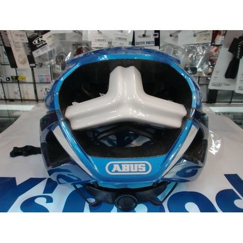 ABUS ( アブス ) スポーツヘルメット STORMCHASER アウトレット 特価 ( ストームチェイサー ) スティール ブルー L ( 58-62cm )