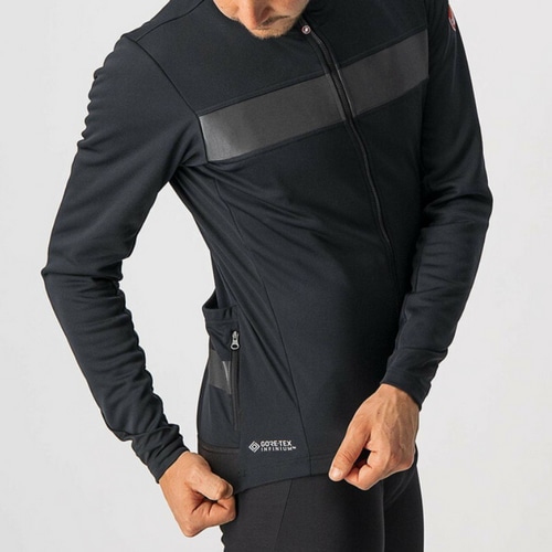 CASTELLI ( �J�X�e�� ) �W���P�b�g RADDOPPIA 3 JACKET �z�J�X�A�E�g���b�g�����i ( ���h�b�s�A�R �W���P�b�g ) ���C�g�u���b�N/�u���b�N���t���b�N�X M