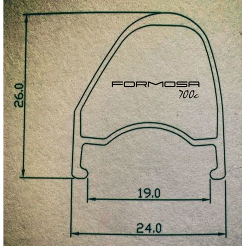 FORMOSA ( tHT )  A~Ox 700C ubN 28H