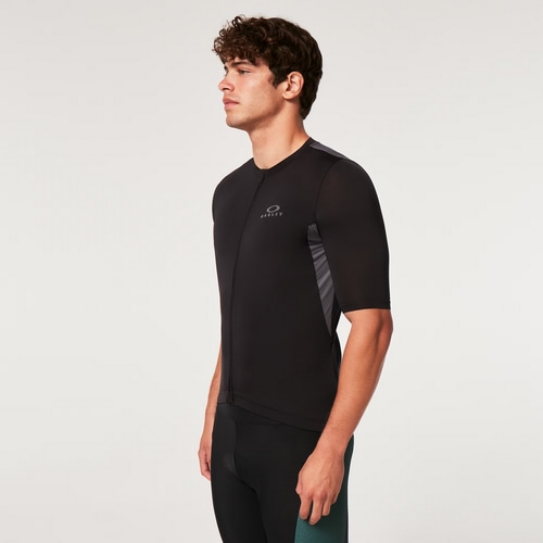 OAKLEY ( オークリー ) 半袖ジャージ ENDURANCE MIX JERSEY ( エンデュランス ミックス ジャージ ) ブラックアウト S