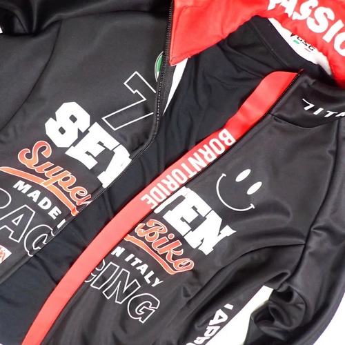 7-ITA ( ZuACeBG[ ) WPbg SUPER RACING SMILE JACKET yAEgbgiz ( X[p[[VOX}C WPbg ) ubN L