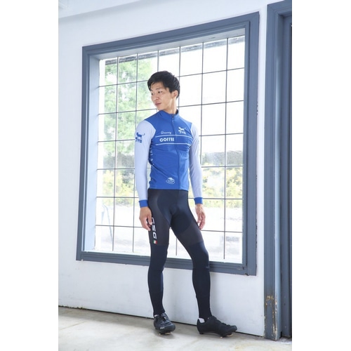 7-ITA ( セブンアイティエー ) 長袖ジャージ 【オンライン専売】 CAFE CAT LS JERSEY ( カフェキャット ロングスリーブジャージ ) ネイビー M