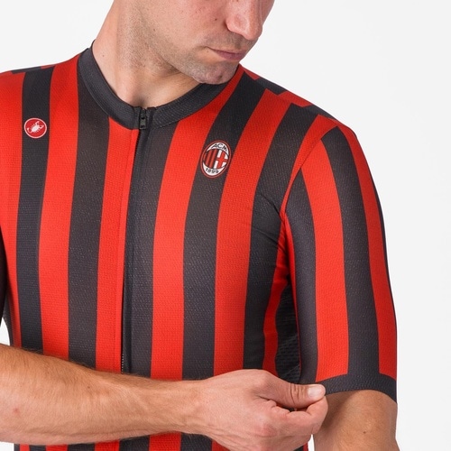 CASTELLI ( �J�X�e�� ) �����W���[�W AC MILAN ( AC�~���� ) COMPETIZIONE 3 JERSEY ( �R���y�e�B�c�B�I�[�l 3 �W���[�W ) 001 �z�[�� ���b�h / �u���b�N L