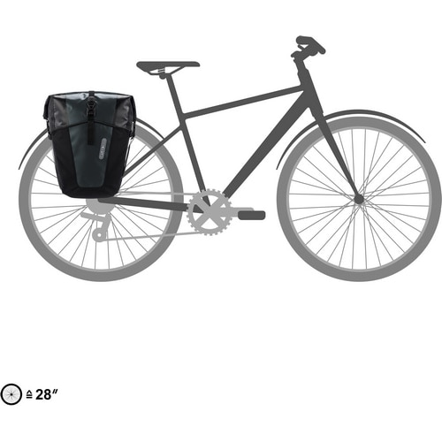 ORTLIEB ( �I���g���[�u ) �p�j�A�E�T�C�h�o�b�O �o�b�N���[���[ XL QL2.2(�y�A) �A�X�t�@���g 70+8L