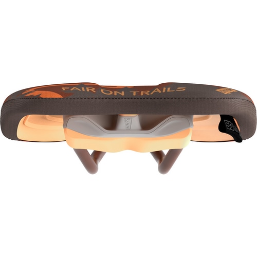 SQ-LAB ( エスキューラブ ) サドル 611 ERGOWAVE ACTIVE2.1 S-TUBE ( 611 エルゴウェーブ アクティブ2.1 S-チューブ ) フェア オン トレイル限定グラフィック 14cm