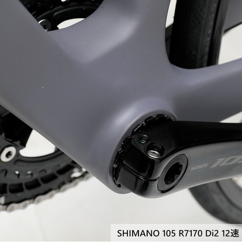 CORRATEC ( コラテック ) ロードバイク R.T.CARBON ( RT カーボン ) 105 Di2 R7170 / WH-RS171 マットグレー/ライトグレー 47 (身長目安155cm前後)