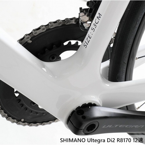 CORRATEC ( �R���e�b�N ) ���[�h�o�C�N R.T.CARBON ( RT �J�[�{�� ) Ultegra Di2 R8170 / WH-RS171 + ITM CH1R �����s�[�X�J�[�{���n���h���X�e�� �z���C�g/�l�C�r�[ 53 (�g���ڈ�170cm�O��)