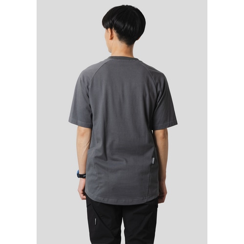 Nari-Furi ( ナリフリ ) Tシャツ・カジュアルウェア マルチテックメッシュTシャツ チャコール L