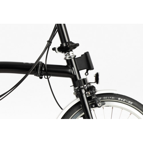 BROMPTON ( ブロンプトン ) 折りたたみ自転車 C Line Explore Low ( エクスプロアー ロー ) S6L ブラック  YSオリジナル輪行バッグプレゼント