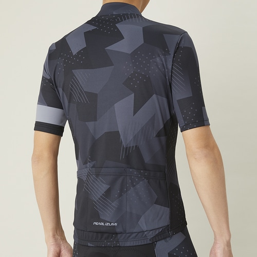 PEARL-IZUMI ( パールイズミ ) 半袖ジャージ 621-B プリント ジャージ アスファルト M