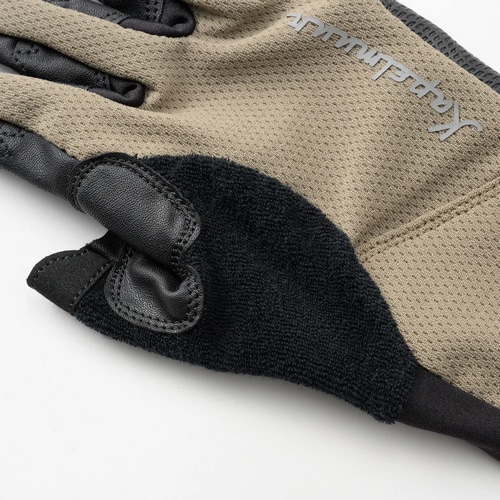 KAPELMUUR ( �J�y���~���[�� ) �w�؂�O���[�u ErgoGrip×Kapelmuur �w��J�b�g�O���[�u �u���E�� XS