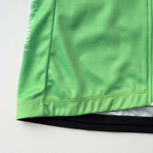 KAPELMUUR ( カペルミュール ) 半袖ジャージ レディース プリント半袖ジャージ マイクロ千鳥 ライトグリーン 38