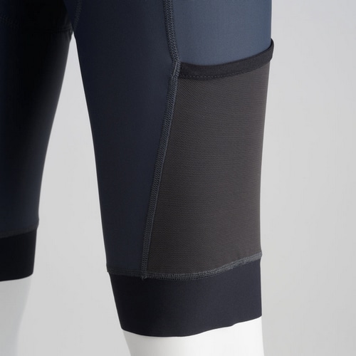 KAPELMUUR ( カペルミュール ) レーサーパンツ レディース ショーツ クロスオーバー2 プラチナパッド グレー 36 レディース