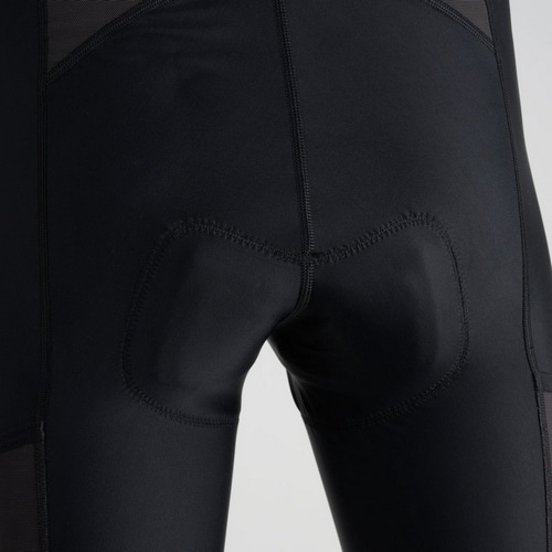 KAPELMUUR ( カペルミュール ) ビブショーツ ビブショーツ クロスオーバー2 ゴールドパッド ブラック M