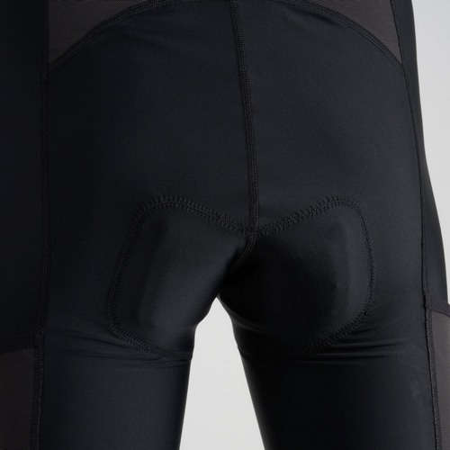 KAPELMUUR ( カペルミュール ) ビブタイツ ビブタイツ クロスオーバー ゴールドパッド ブラック M