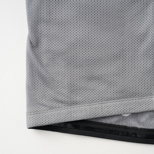 KAPELMUUR ( カペルミュール ) ベスト・ジレ Octa 裏起毛メッシュベスト グレー M