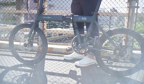 DAHON ( ダホン ) 折りたたみ自転車 HORIZE DISC ( ホライズ　ディスク ) カーキ ONE SIZE（適正身長 142-193cm）