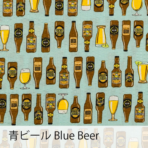 rin project ( リンプロジェクト ) Tシャツ・カジュアルウェア サイクリストアロハ BEER 青ビール L