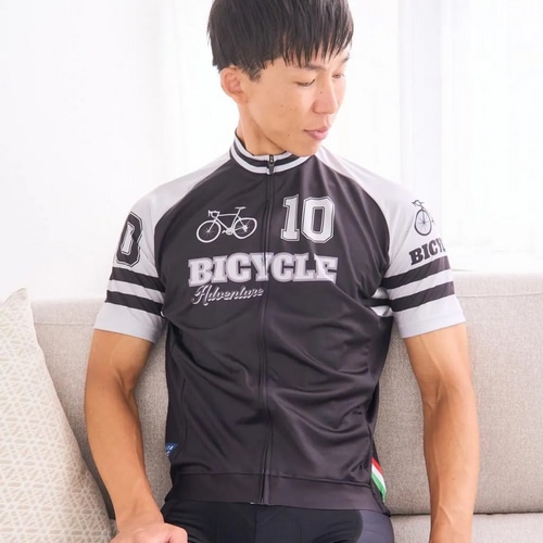 7-ITA ( ZuACeBG[ ) W[W ADVENTURE BICYCLE JERSEY ( Ahx`[ oCVN W[W ) ubN M