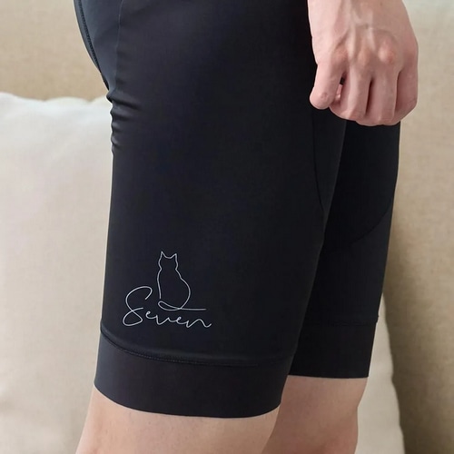 7-ITA ( ZuACeBG[ ) ruV[c CAFE CAT BIBSHORTS ( JtF Lbg ruV[c ) ubN L