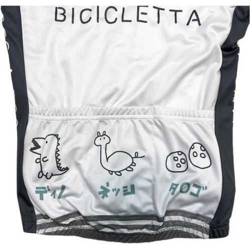 7-ITA ( セブンアイティエー ) 半袖ジャージ ITALIANO KAME LADY JERSEY ( イタリアーノ カメ レディース ジャージ ) オフホワイト XS レディース