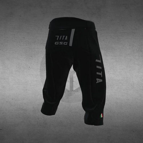 7-ITA ( セブンアイティエー ) サイクリングパンツ COBRA X 3/4 PANTS ( コブラ エックス クウォーター パンツ ) ブラック M