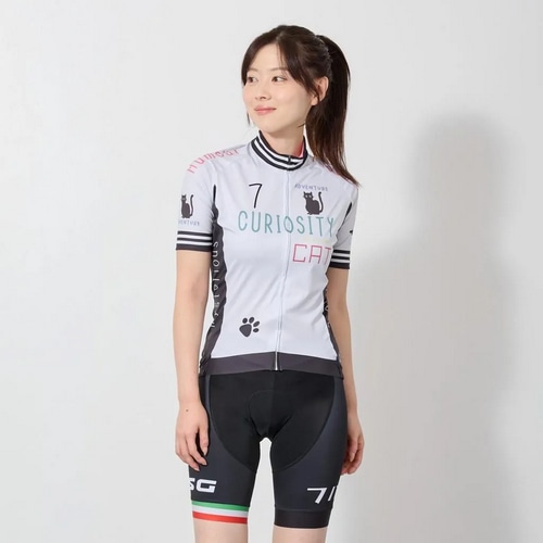 7-ITA ( �Z�u���A�C�e�B�G�[ ) �����W���[�W CURIOSITY CAT LADY JERSEY ( �L�����I�V�e�B �L���b�g ���f�B�[�X �W���[�W ) �I�t�z���C�g M ���f�B�[�X