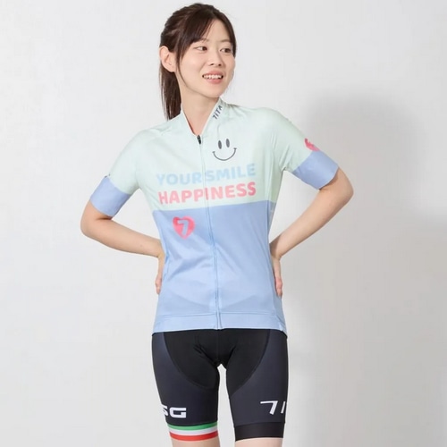 7-ITA ( �Z�u���A�C�e�B�G�[ ) �����W���[�W YOUR SMILE LADY JERSEY ( ���A �X�}�C�� ���f�B�[�X �W���[�W ) �A�C�{���[/�X�J�C S ���f�B�[�X
