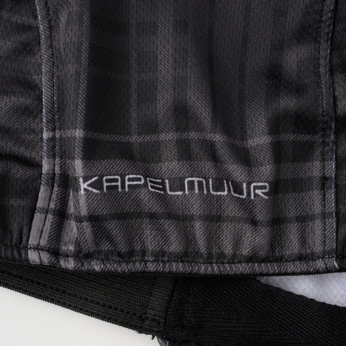 KAPELMUUR ( カペルミュール ) キャップ サイクルキャップ タータンチェック ブラック ワンサイズ