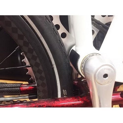 CDJ ( カーボン ドライ ジャパン ) フレーム小物・リアディレイラーハンガー BBプロテクター for BROMPTON マット